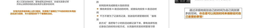 XXXX每日分享-对时间的精细化管理