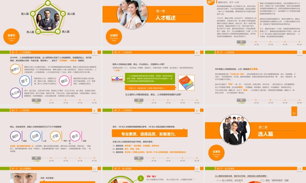 《领导力系列培训》人才选用育留(网络课程总第六十一期)