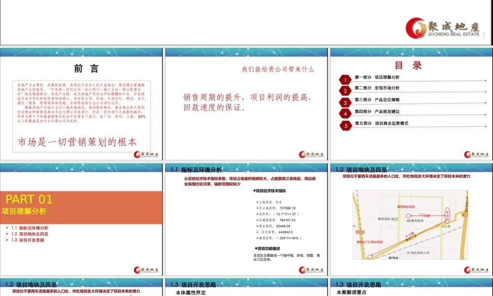 XXXX蒙西物流园项目报告