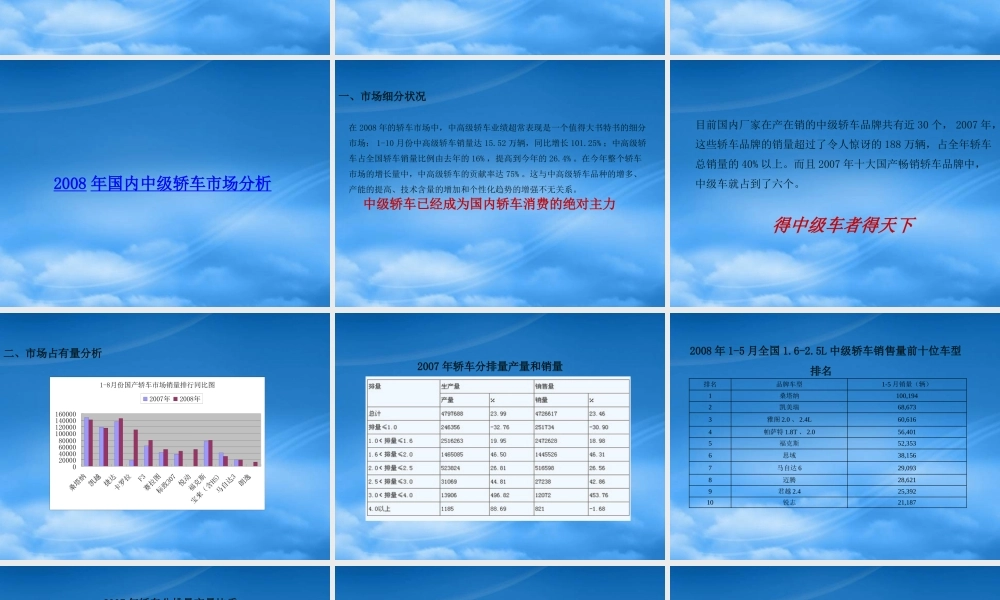 一汽大众整体传播策略案