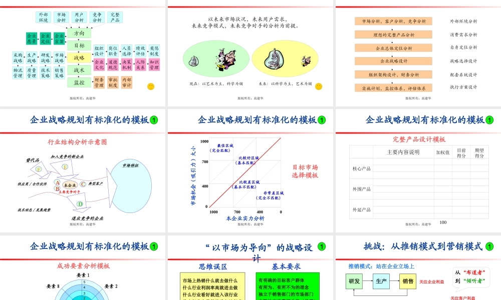 《领导之道-职业经理人的六项修炼》(高建华)
