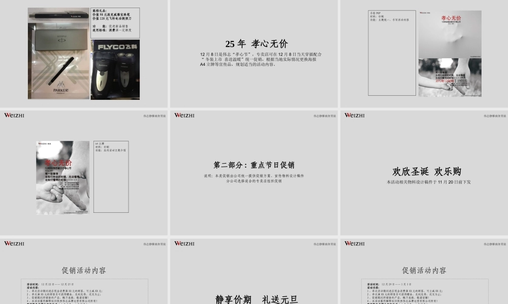 XXXX某国内男装冬季促销策划执行方案