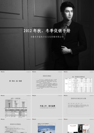XXXX某国内男装冬季促销策划执行方案