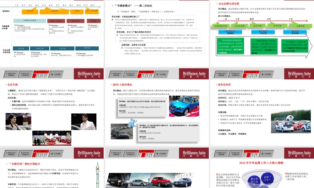 XXXX某汽车年度公关传播策略案1026