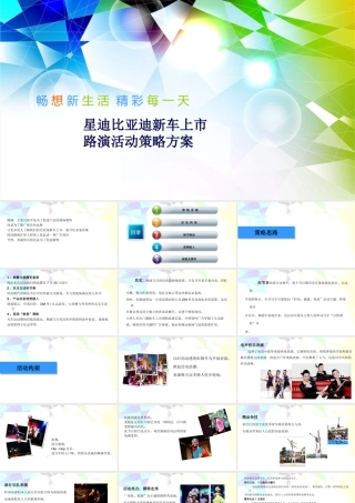 XXXX某汽车新车上市路演及试驾品鉴策划方案