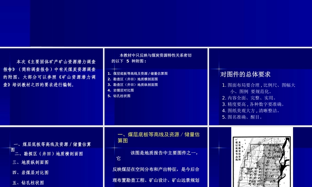《煤炭矿产大中型矿山资源潜力调查报告》