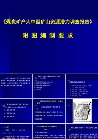 《煤炭矿产大中型矿山资源潜力调查报告》