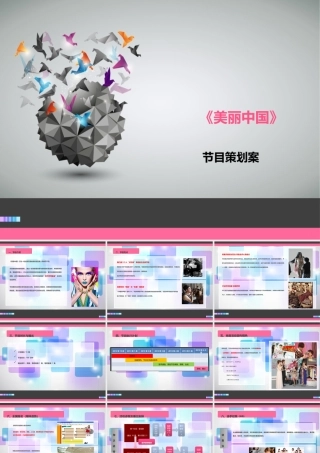 《美丽中国》策划方案(含宣传内容)