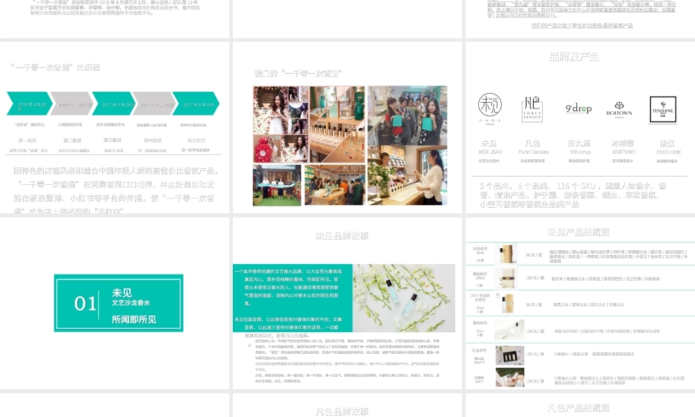 一千零一次香遇品牌招商策划(PPT36页)