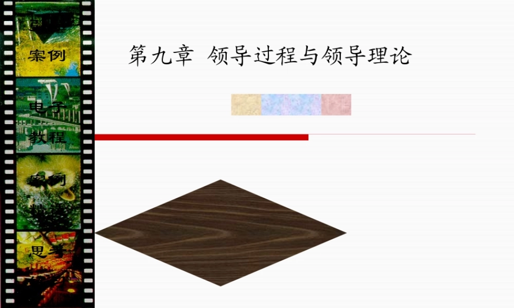 XXXX年版管理心理学(9)