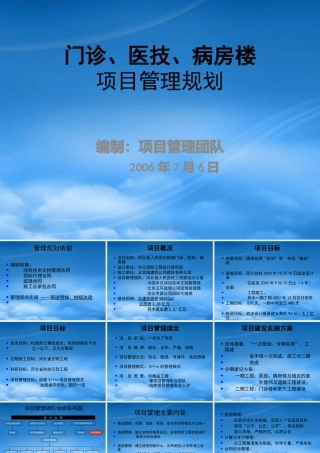 一切为了项目