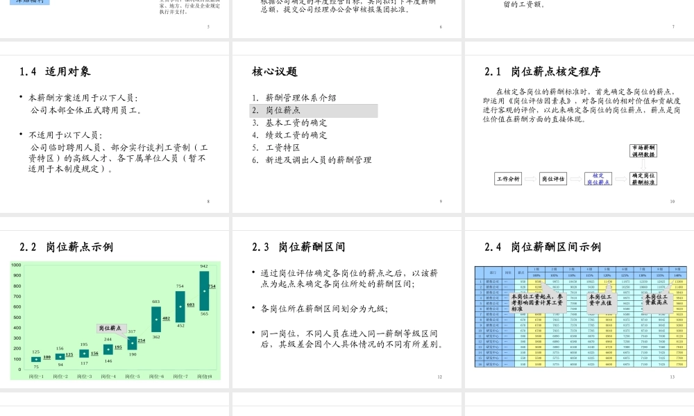 《某集团运营销售公司薪酬管理策划方案》(PPT31页)