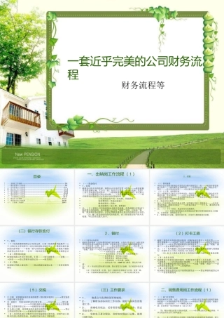 一套近乎完美的公司财务流程