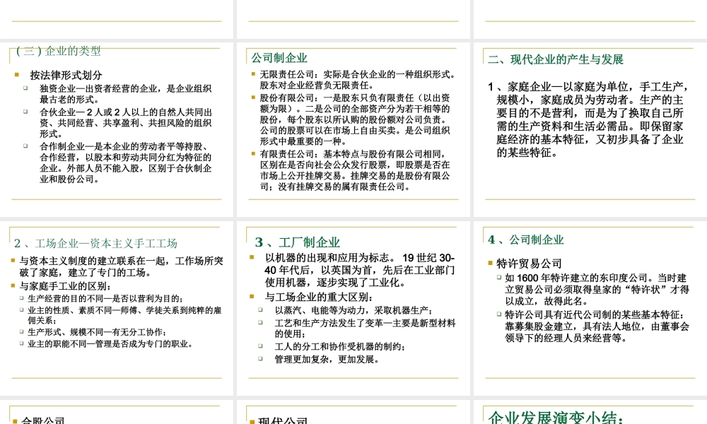 XXXX年春季版企业经营管理