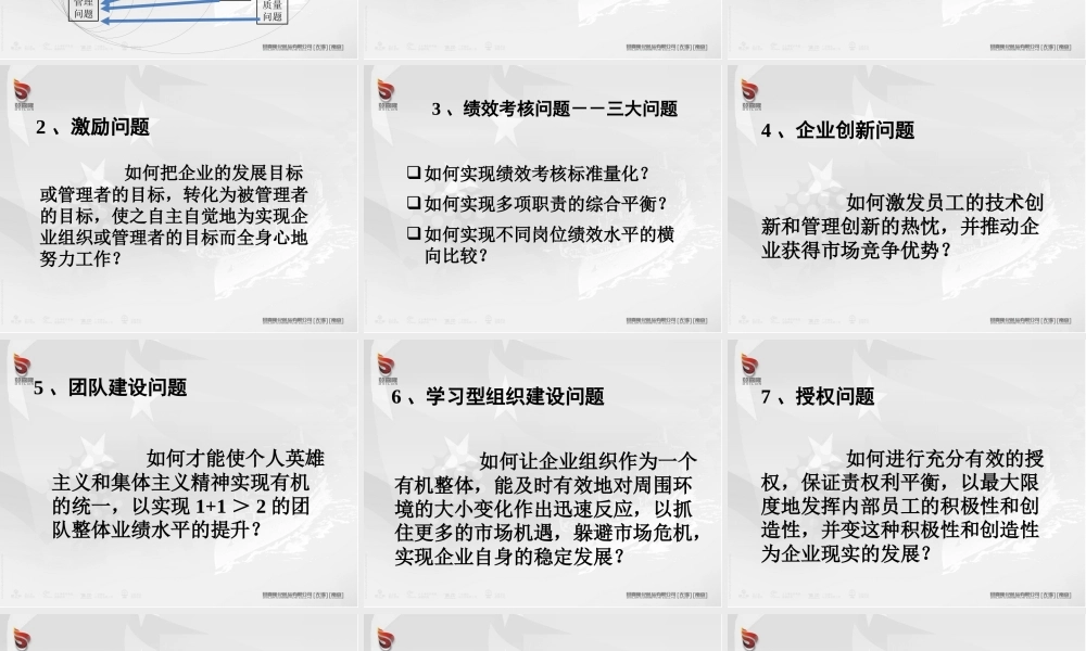 《目标管理与绩效考核》