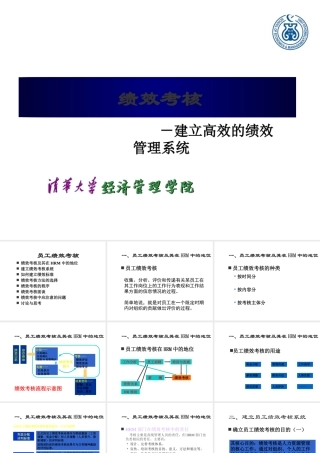 《目标管理与绩效考核》教学讲义