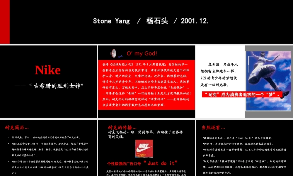 《耐克品牌的神话演绎》76页(免费