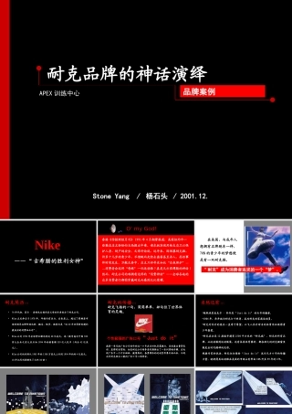 《耐克品牌的神话演绎》76页(免费