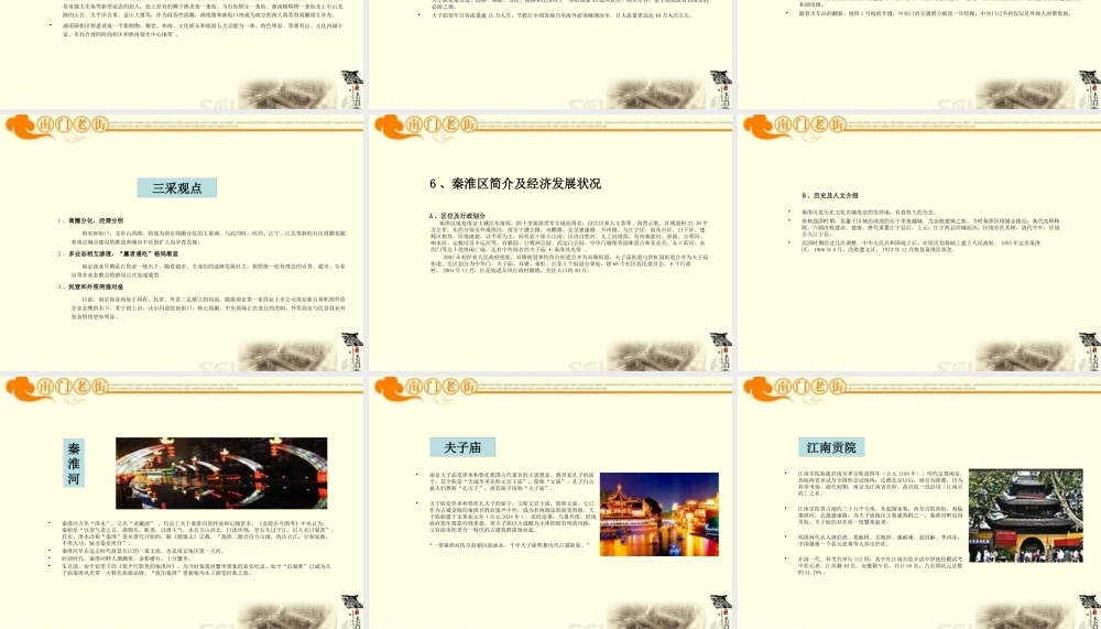 《南京南门老街(商业街)前期商业策划报告》(68