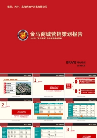 XXXX年德州金马商城住宅尾期推盘策略