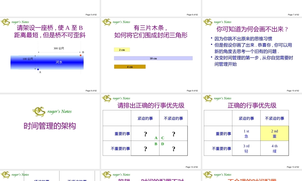 一天干出两天活-教你做时间管理