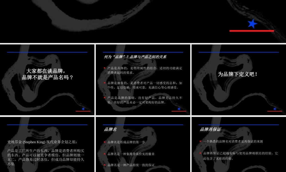 《品牌形象VS广告》