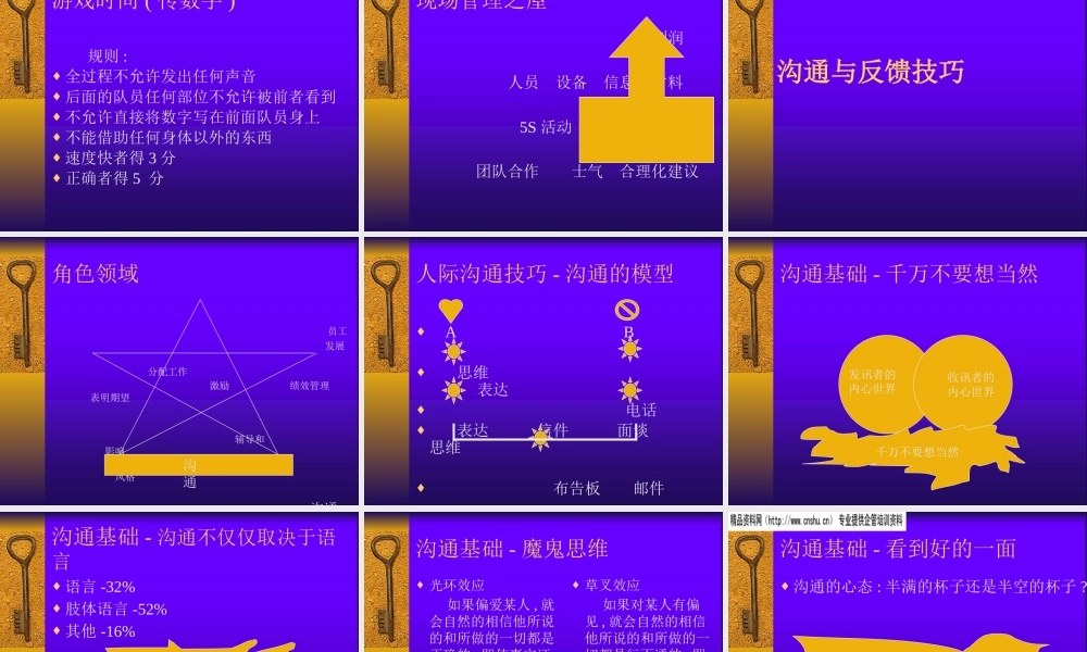 一线主管管理技能讲义