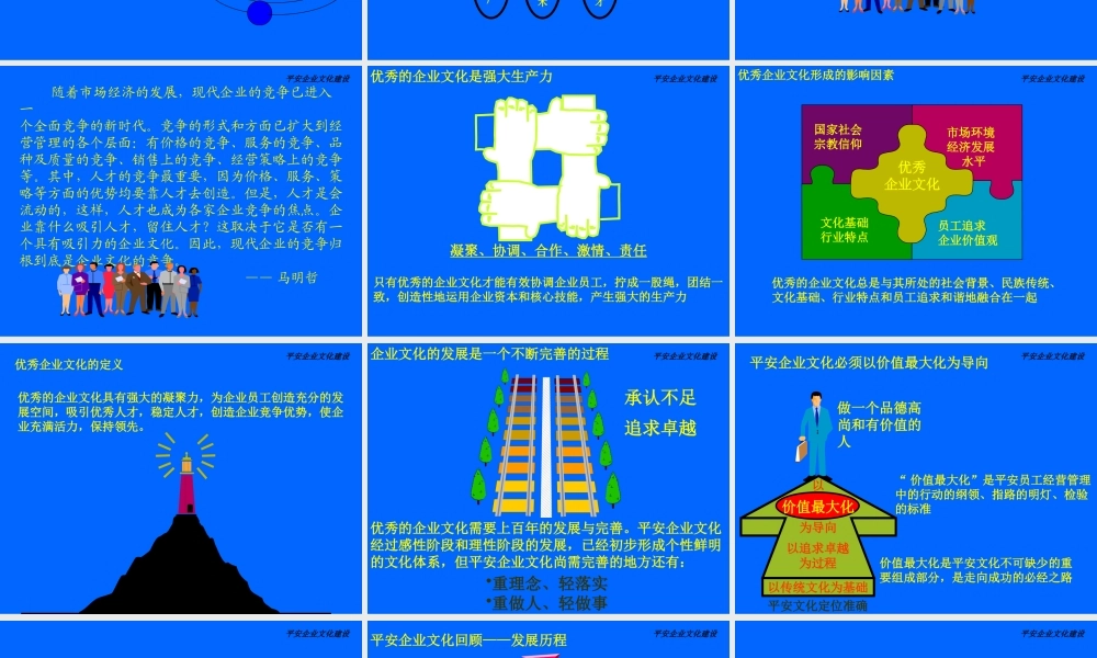 《平安企业文化建设A》