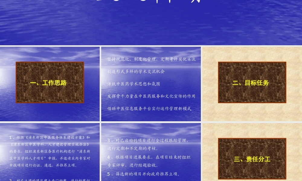 《浦东新区中医学科人才项目》监管实施要点