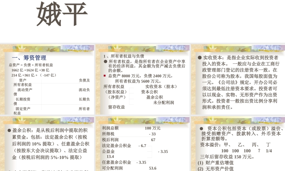 《企业财务管理》(1)