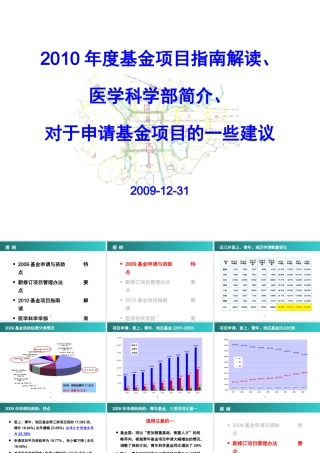 XXXX年度基金项目指南解读