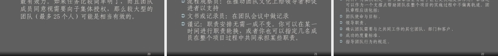 XXXX年度精选知识-精英团队管理