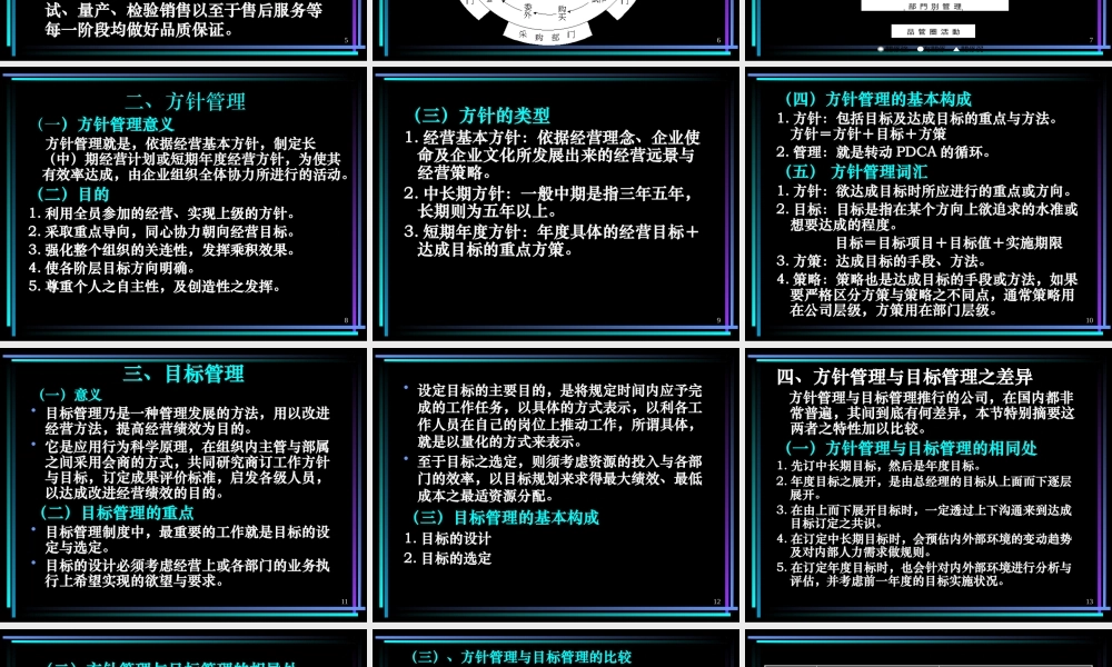 XXXX年度目标管理及实施计划20大问题讲解(PPT100页)