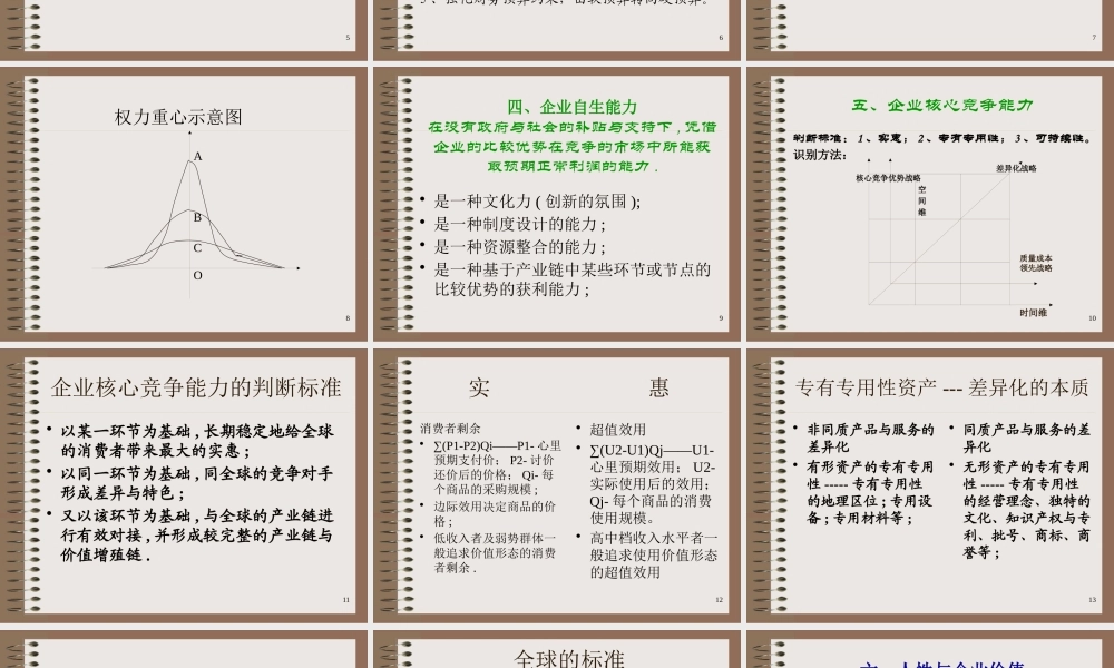 《企业发展战略》专题讲座