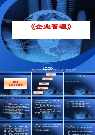 《企业管理》现代企业资源管理