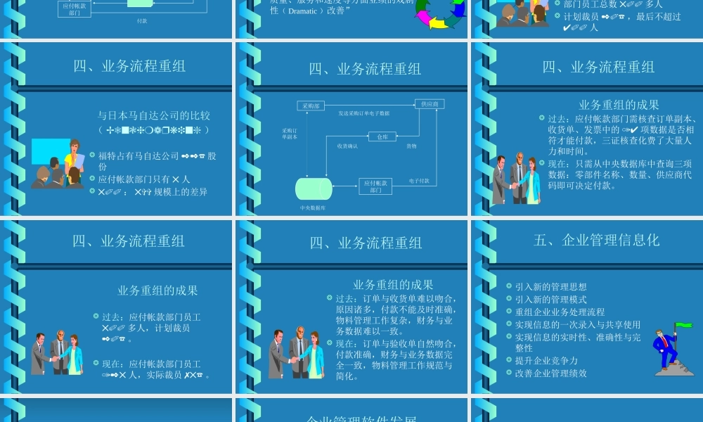 《企业管理软件》讲座--咨询公司