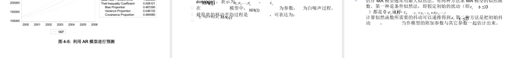 一元时间序列分析方法讲义