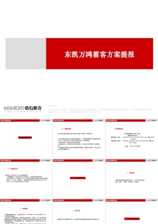 XXXX年鄂尔多斯东凯万鸿项目蓄客方案