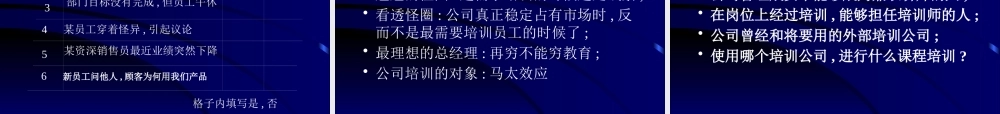 《企业可持续发展与培训体系》讲座