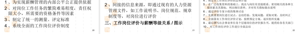 《企业人力资源管理师薪酬管理课程》