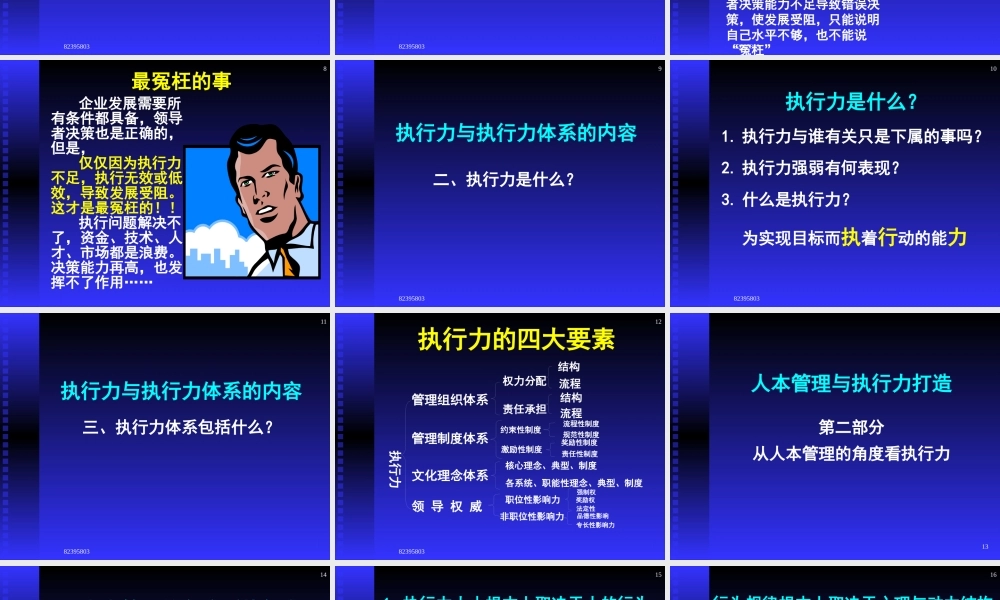 《企业如何进行人本管理与打造执行力》