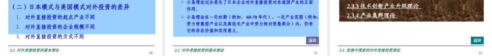 与国际企业管理相关的基本理论课件