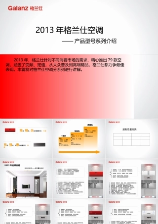 XXXX年格兰仕空调产品系列介绍