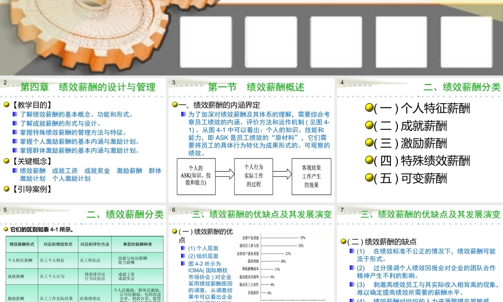 《企业薪酬管理》