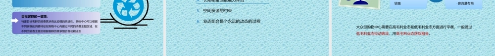 XXXX年购物中心定位及业态和品牌组合原则