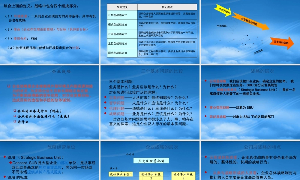 与战略管理相识