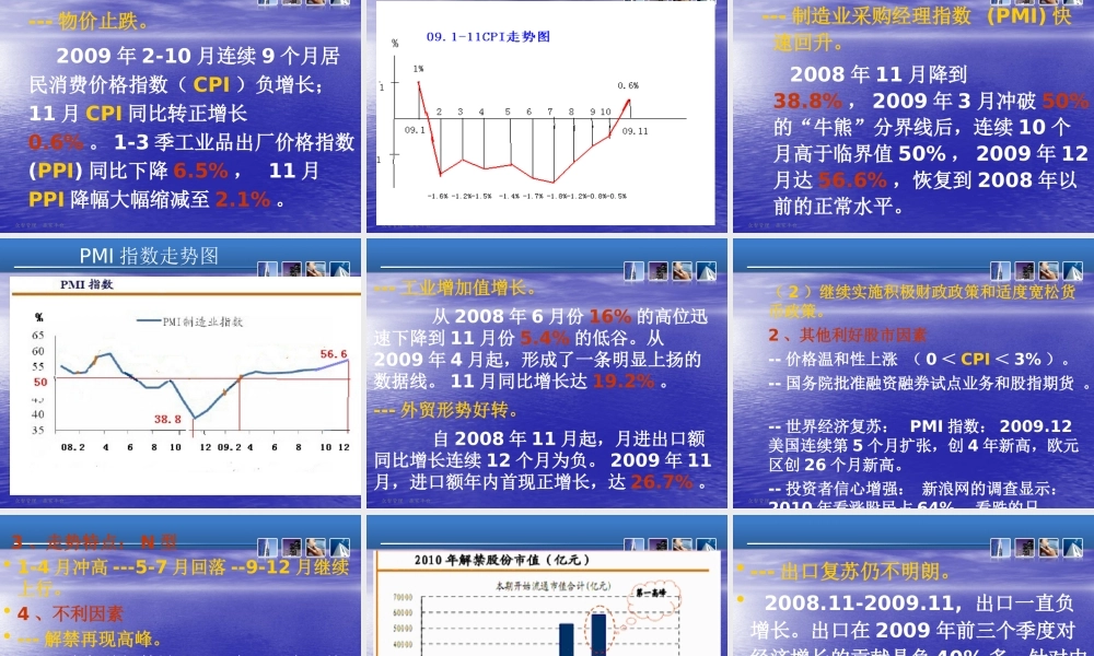 XXXX年股市走势及投资策略