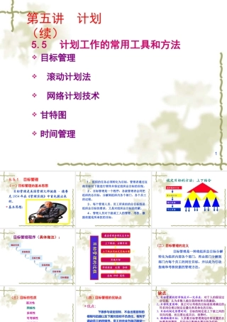 XXXX年管理学原理第五讲(2)