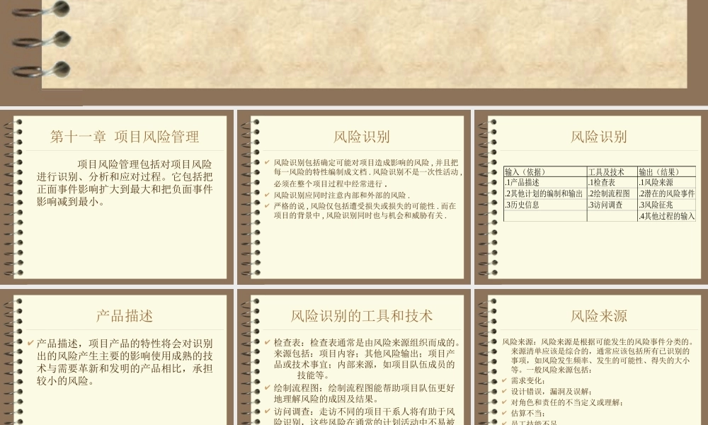 专案风险分析(1)