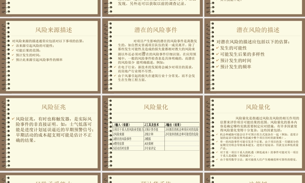 专案风险分析(1)